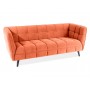 Sofa Castello Velvet 2 (granatowy)- Signal