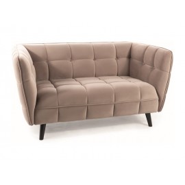 Sofa Castello 2 Velvet (ciemny beżowy)- Signal