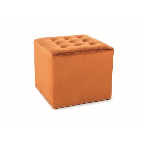 Pufa Lori Velvet (bordowy)- Signal
