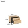 Stolik nocny QUANT QS-03 - Lenart Meble