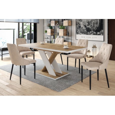 Stół rozkładany ST16-FX 85x138(208) - Furnitex