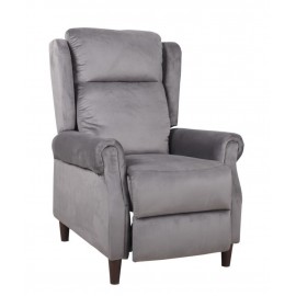Fotel wypoczynkowy rozkładany FR2-FX (velvet) - FURNITEX