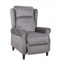 Fotel wypoczynkowy rozkładany FR2-FX (velvet) - FURNITEX