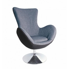 Fotel Butterfly (popiel)- Halmar