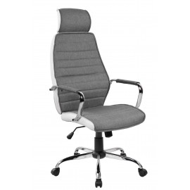 Fotel Obrotowy QZy-41H (szary)- Furnitex