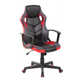 Fotel Obrotowy QZY-2M (czerwony)- Furnitex