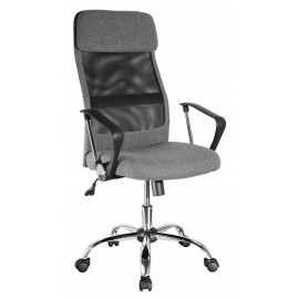 Fotel Obrotowy QZY-2502 (szary)- Furnitex