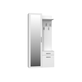 Garderoba 4 (biała)- Furnitex