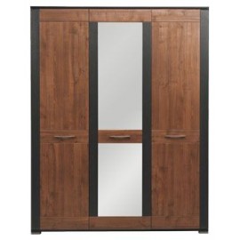 Szafa NAOMI NA-8 orzech/orzech-wenge - Bogfran